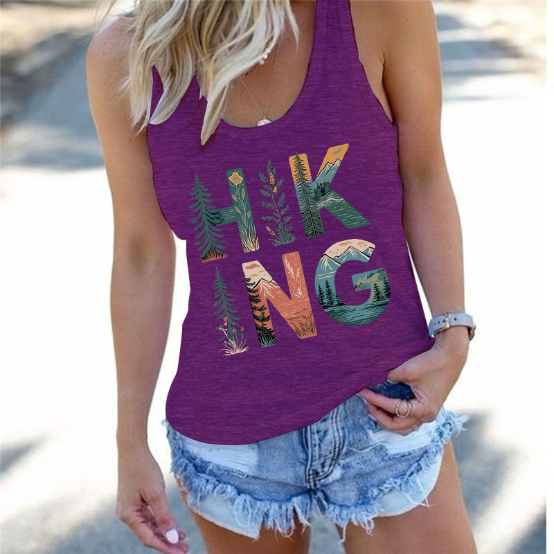 Vintage Hiking Racerback Tank  - Vintage Fashion Gen Z recension och pris