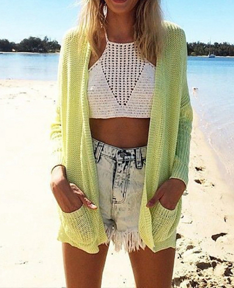 Women's Sexy Halter Backless H - Crochet Top Boho recension och pris
