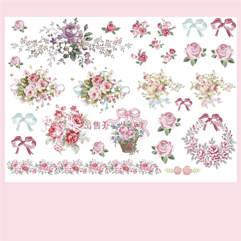 Lily of the Valley Stickers Vi - Vintage Fashion Wallpaper recension och pris