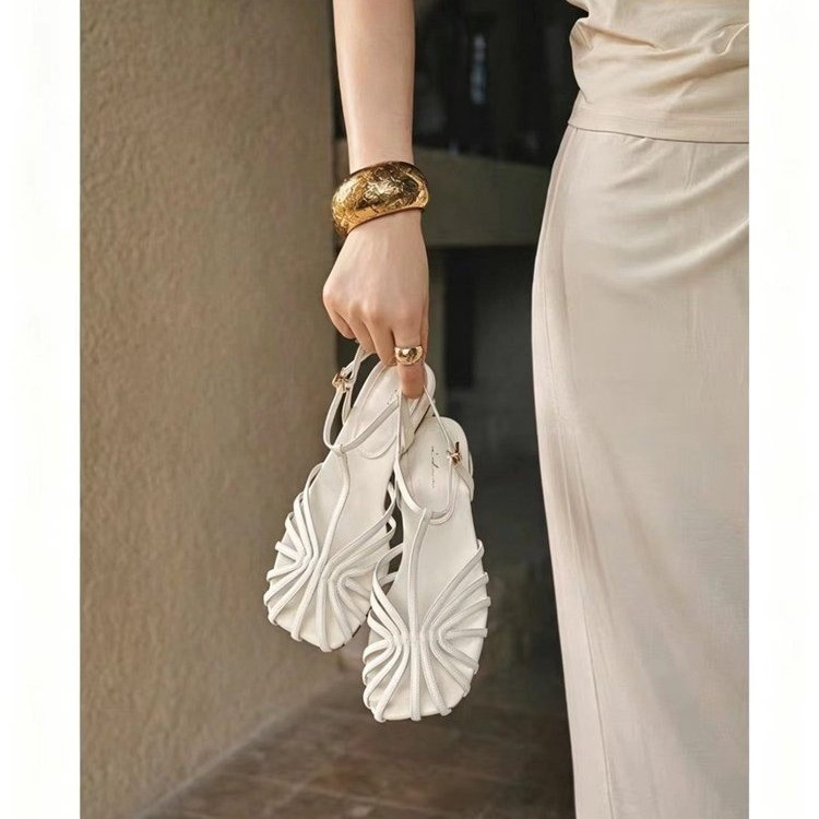 French-style Vintage Woven Toe - Vintage Fashion Heels recension och pris