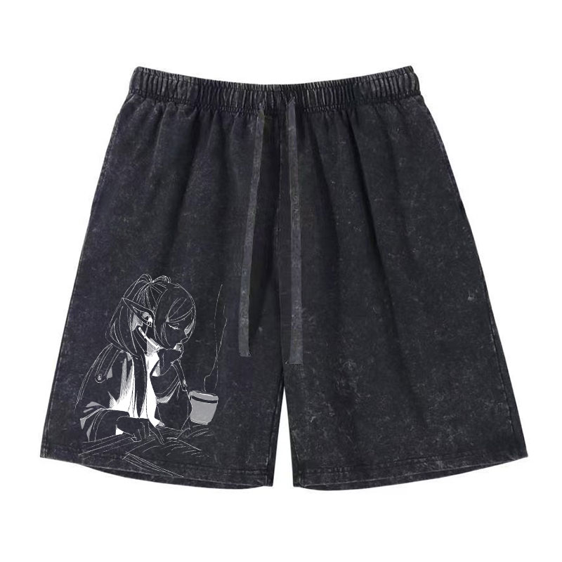 Anime Frieren Shorts Vintage W - Vintage Fashion In Japan recension och pris