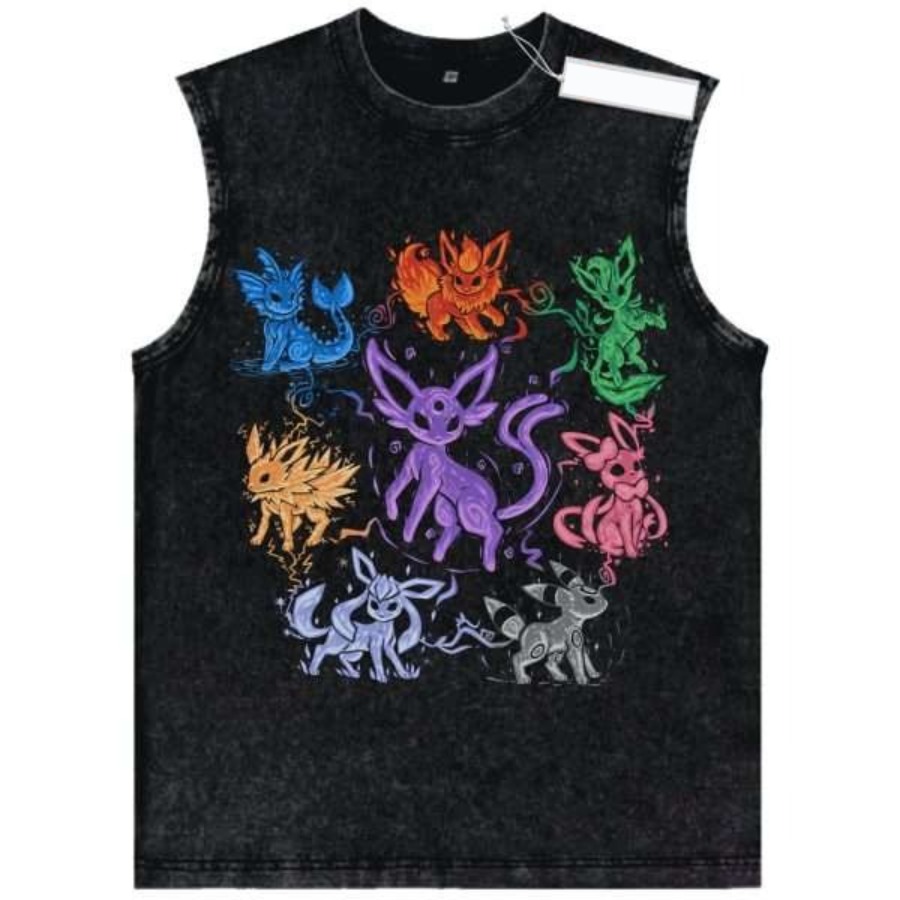 Vintage Washed Pokemon Charact - Vintage Fashion In Japan recension och pris