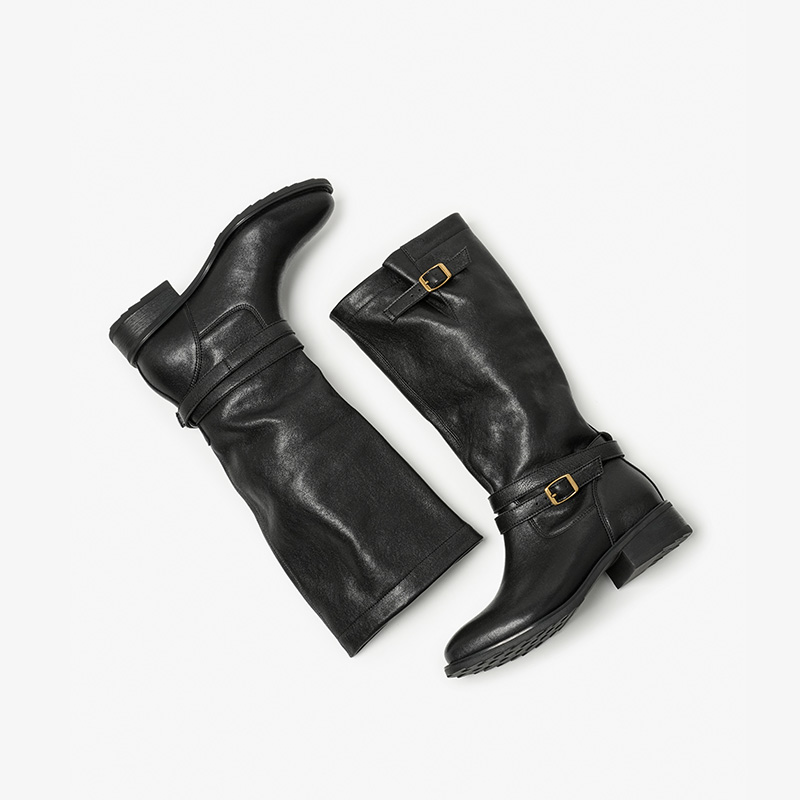BEAUTODAY Long Boots Women She - Vintage Fashion Heels recension och pris