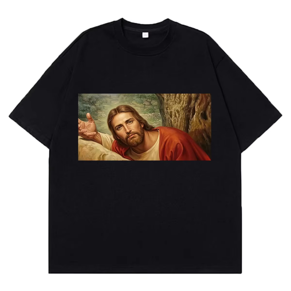 Jesus Looking At You Funny Jes - Vintage Fashion Look recension och pris