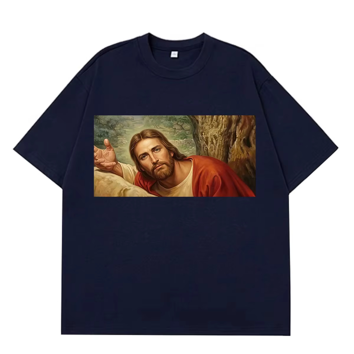 Jesus Looking At You Funny Jes - Vintage Fashion Look recension och pris