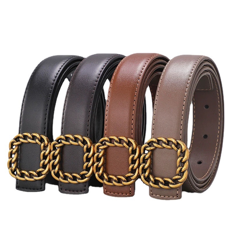 Ladies' Vintage Square Buckle  - Vintage Fashion Look recension och pris