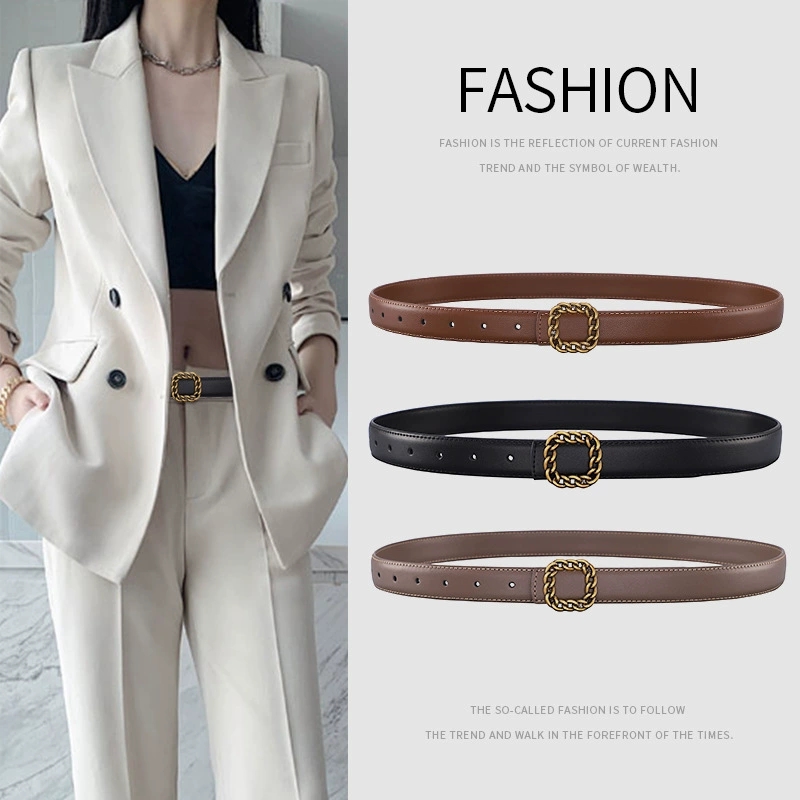 Ladies' Vintage Square Buckle  - Vintage Fashion Look recension och pris