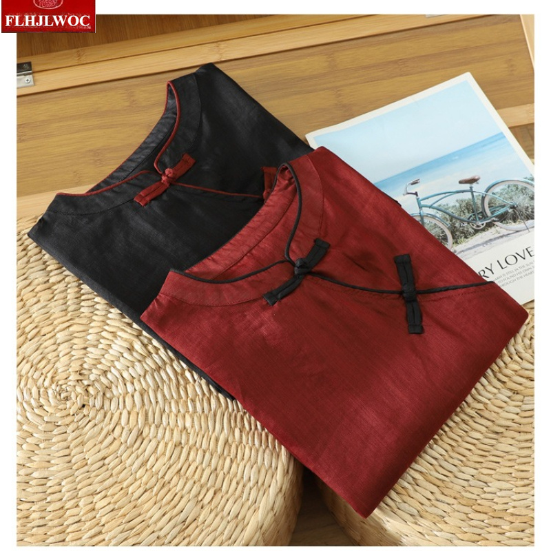 Cotton Linen Tops Blouses Fash - Vintage Fashion In Japan recension och pris