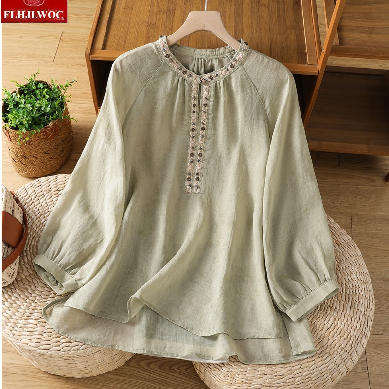 Beaded Tops Blouses New Fashio - Vintage Fashion In Japan recension och pris