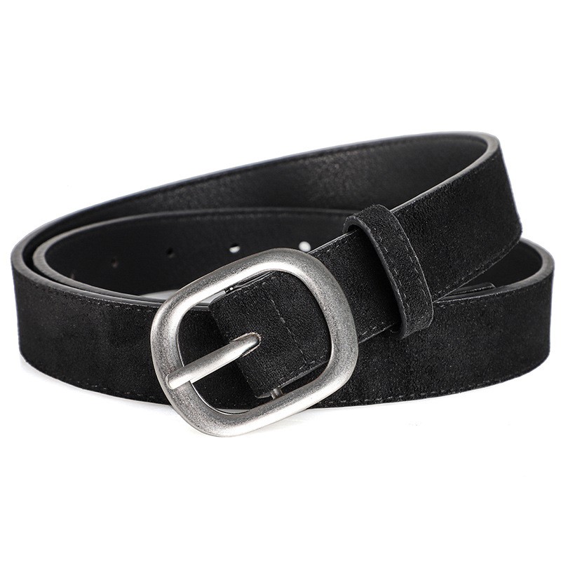 Ladies' belt, imitation suede- - Vintage Fashion Look recension och pris