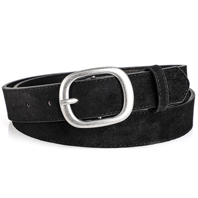 Ladies' belt, imitation suede- - Vintage Fashion Look recension och pris