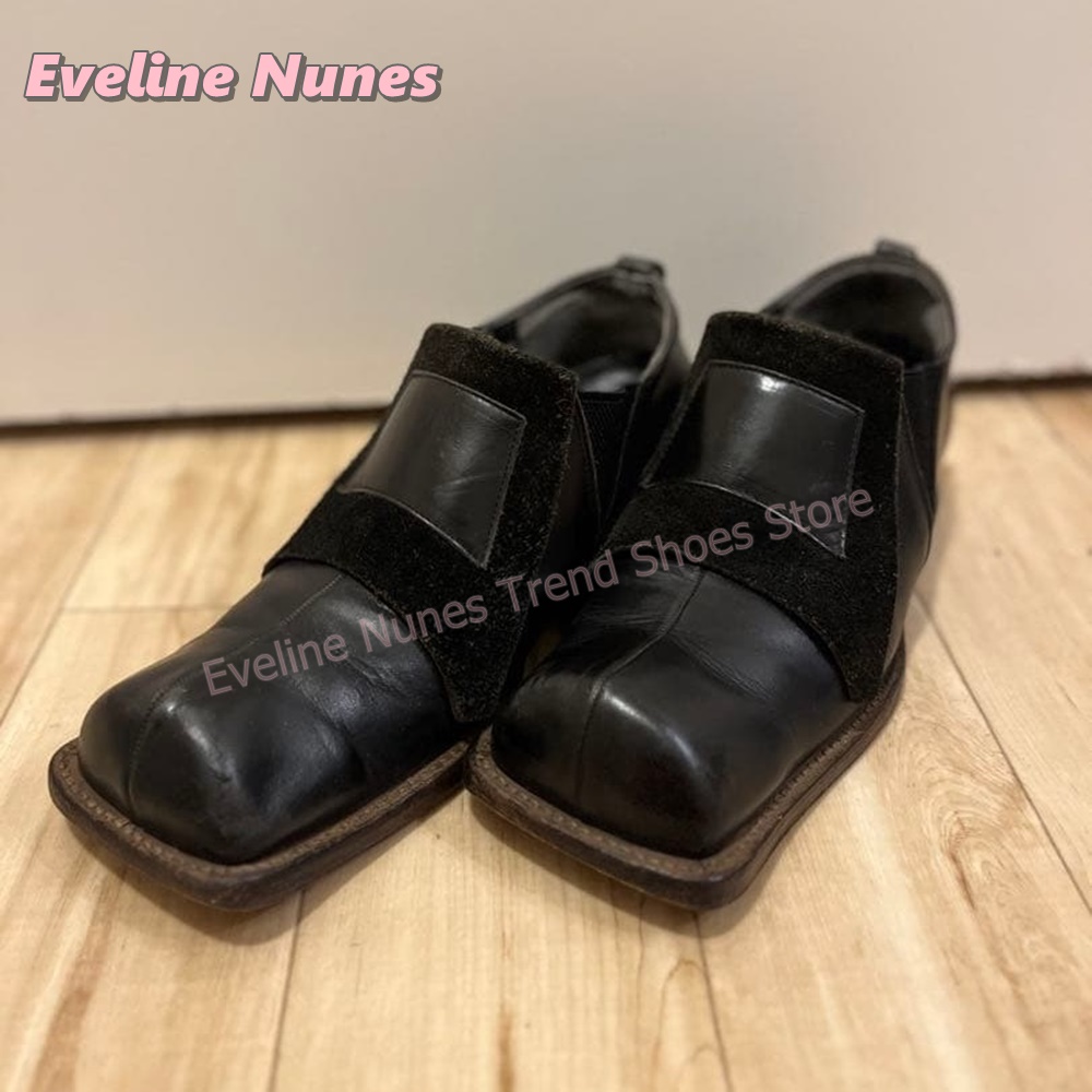 Women Retro Square Toe Fashion - Vintage Fashion Heels recension och pris
