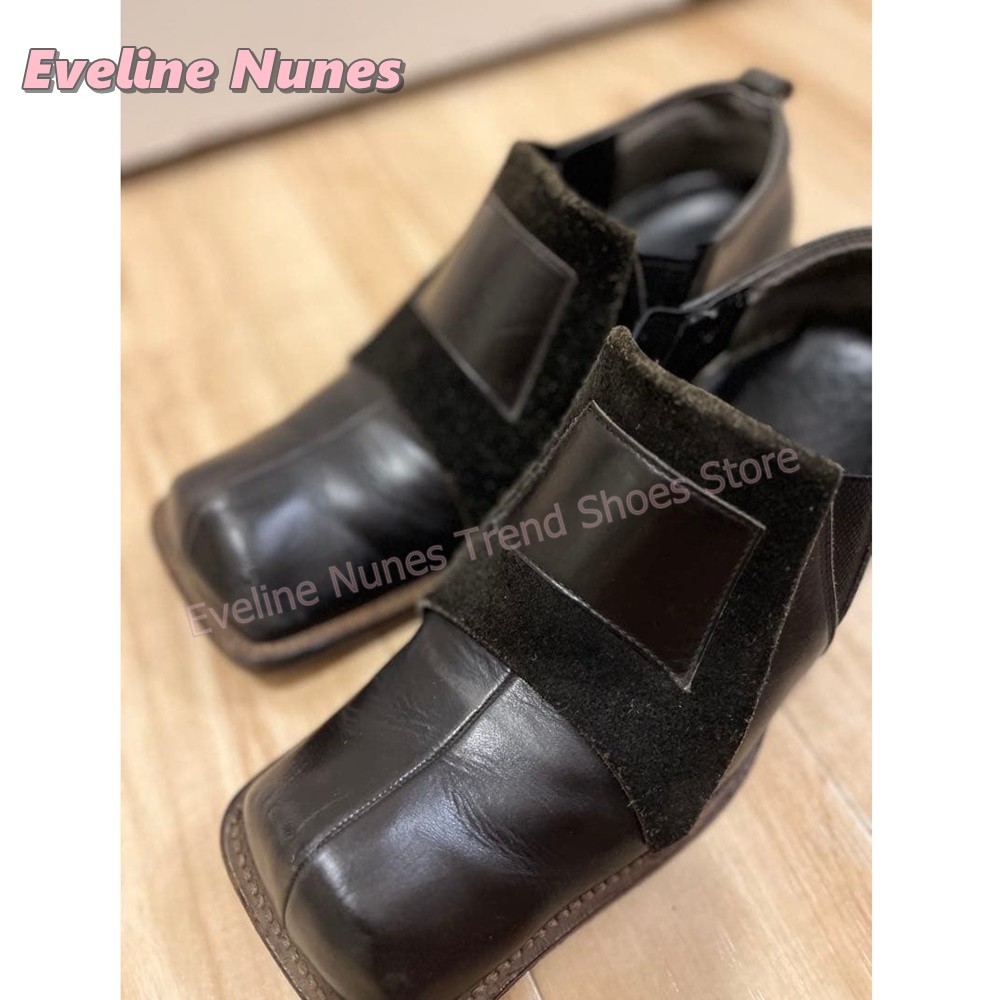 Women Retro Square Toe Fashion - Vintage Fashion Heels recension och pris