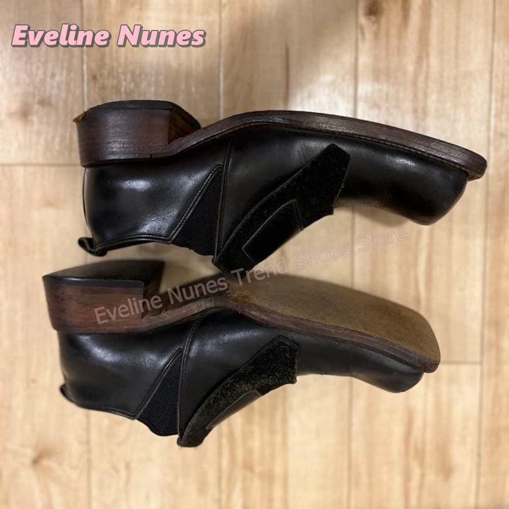Women Retro Square Toe Fashion - Vintage Fashion Heels recension och pris