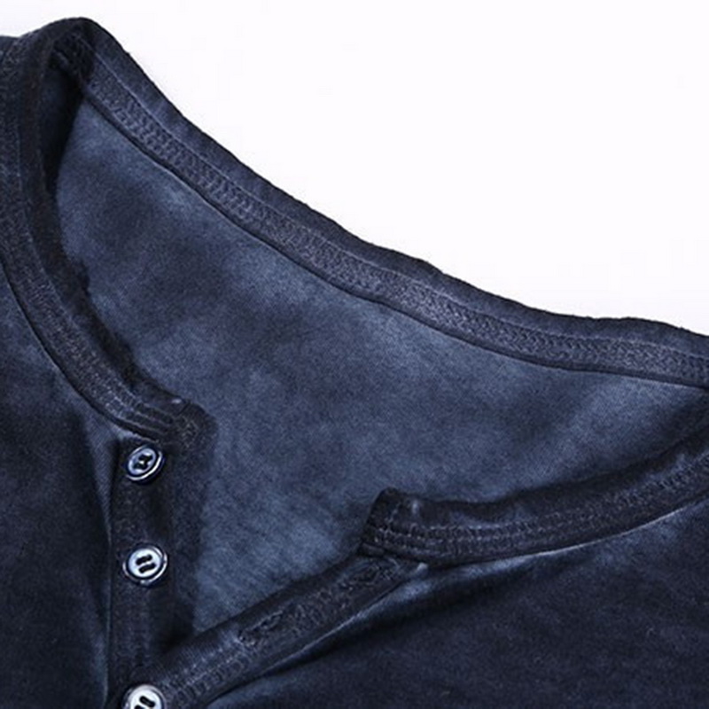 Vintage Distressed Men's V-Nec - Vintage Fashion Look recension och pris