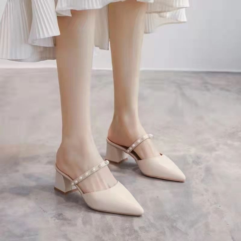 Women's Vintage Pointed Toe Mu - Vintage Fashion Heels recension och pris