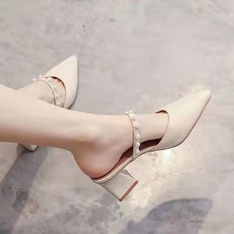 Women's Vintage Pointed Toe Mu - Vintage Fashion Heels recension och pris