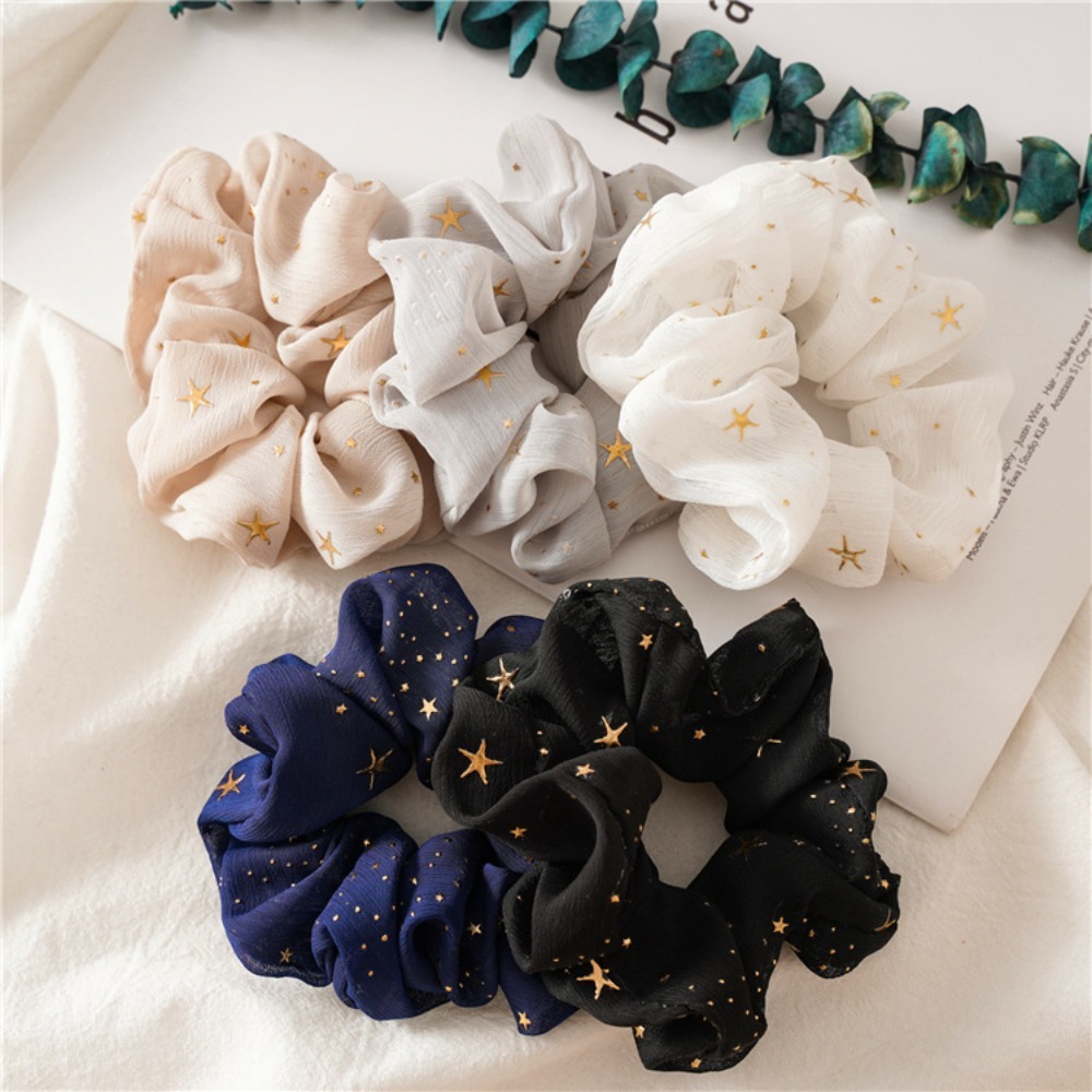 1/5pcs Print Scrunchie Dreamy  - Vintage Fashion Look recension och pris