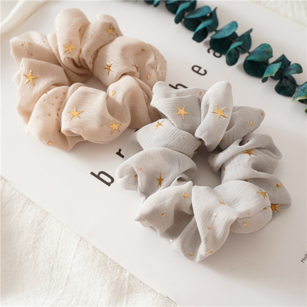 1/5pcs Print Scrunchie Dreamy  - Vintage Fashion Look recension och pris