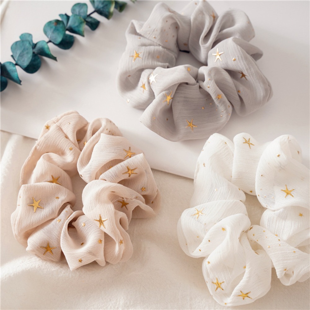1/5pcs Print Scrunchie Dreamy  - Vintage Fashion Look recension och pris